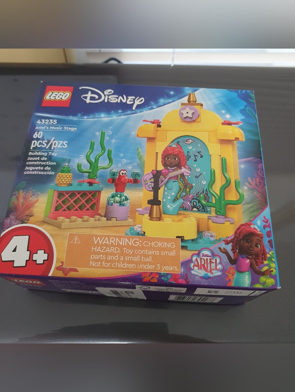Disney Ariel's Music Stage Kids Toy - Yellow & Teal